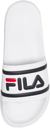Fila MORRO BAY Badesandale Weiß/Rot/Creme