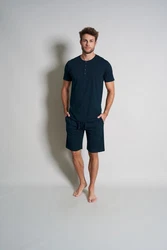 TOM TAILOR T-Shirt Cansas mit Knopfleiste 