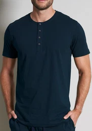T-Shirt Cansas mit Knopfleiste vorn
