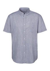 H.I.S Kurzarmhemd Regular Fit Stehkragenhemd 