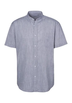 H.I.S Kurzarmhemd Regular Fit Stehkragenhemd H.I.S Kurzarmhemd Regular Fit Stehkragenhemd