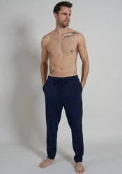 bugatti Pyjamahose Hellblau/Dunkelblau/Blau