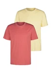 KangaROOS T-Shirt Freizeitshirt mit Kurzarm Rundhals Rot/Gelb/Orange/Mischfarben