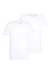 T-Shirt Herren T-Shirt uni 2er Pack (Packung, 2-tlg., 2) mit Rundhals-Ausschnitt