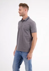 LERROS Poloshirt Two-Tone-Piqu zweifarbig