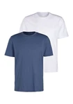 KangaROOS T-Shirt Freizeitshirt mit Kurzarm Rundhals Grau/Weiß/Dunkelblau/Blau/Hellblau