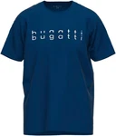 bugatti T-Shirt mit angenehmem Tragekomfort Dunkelblau