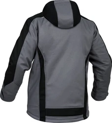 Leibwchter Winterjacke Flex-Line Herren Winter Softshelljacke Dunkelgrau/Hellgrau/Dunkelblau/Grau
