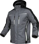 Leibwchter Winterjacke Flex-Line Herren Winter Softshelljacke Dunkelgrau/Hellgrau/Dunkelblau/Grau