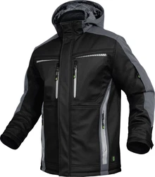 Leibwchter Winterjacke Flex-Line Herren Winter Softshelljacke 