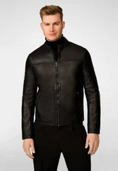 RICANO Lederjacke Tomaso Schwarz