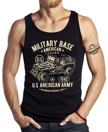 Tanktop American Legend fr den Military Army und Jeep Fan