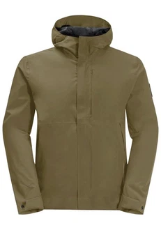 Jack Wolfskin Funktionsjacke MAINKAI JKT Khaki/Braun/Dunkelgrün