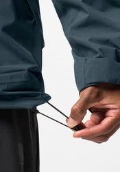 Jack Wolfskin Funktionsjacke MAINKAI JKT Dunkelblau/Blau/Grau/Hellgrau