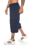 Kendindza Collection Cargobermudas Cargo Taschen Abnehmbare Beine Herren (Bermudas) Dunkelblau/Blau