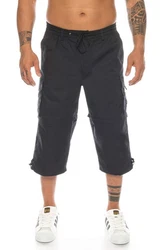 Kendindza Collection Cargobermudas Cargo Taschen Abnehmbare Beine Herren (Bermudas) Dunkelblau/Schwarz/Dunkelgrau/Khaki/Grau