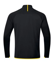 Jako Sweatshirt Challenge Ziptop Gelb/Schwarz/Dunkelblau