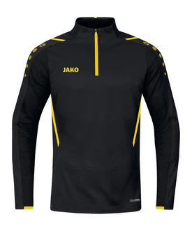 Jako Sweatshirt Challenge Ziptop Gelb/Schwarz/Dunkelblau