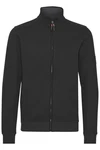 Indicode Sweatjacke IDArcelio mit Stehkragen Schwarz/Dunkelgrau
