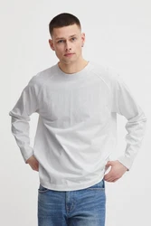 !Solid Langarmshirt SDEyado (21301029) 21301029-ME