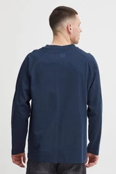 !Solid Langarmshirt SDEyado (21301029) 21301029-ME