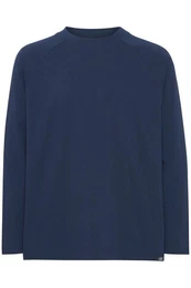 !Solid Langarmshirt SDEyado - 21301029-ME