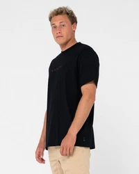 Rusty T-Shirt SHORT CUT SHORT SLEEVE TEE Schwarz/Braun/Rot/Dunkelblau