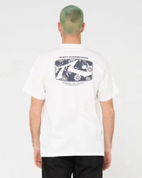 Rusty T-Shirt ADVOCATE SHORT SLEEVE TEE Weiß