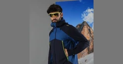 CMP Funktionsjacke MAN JACKET FIX HOOD BLACK BLUE