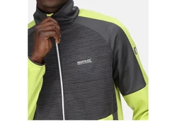 Regatta Funktionsjacke Softshelljacke Yare VII Grün/Neonfarben/Gelb