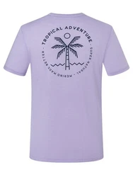 SUPER.NATURAL T-Shirt TROPICAL ADVENTURE TEE Lila