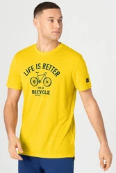SUPER.NATURAL T-Shirt BETTER BIKE TEE Herren Gelb