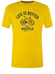 SUPER.NATURAL T-Shirt BETTER BIKE TEE Herren Gelb