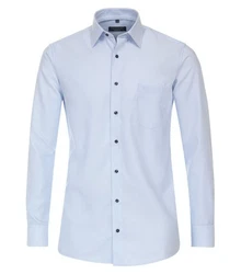 CASAMODA Businesshemd COMFORT FIT Hellblau/Dunkelblau/Blau