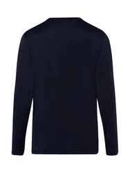Hanro Pyjamaoberteil Night & Day Dunkelblau