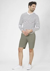 Redpoint Chinoshorts Surray Khaki/Dunkelgrün