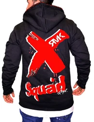 RMK Collegejacke Herren Kapuzenjacke Braun/Schwarz/Rosa/Rot/Lila/Grau