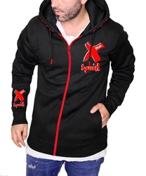 RMK Collegejacke Herren Kapuzenjacke Braun/Schwarz/Rosa/Rot/Lila/Grau