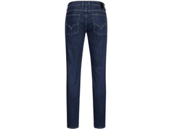 Feuervogl Gerade Jeans Finn Mid Waist Dunkelblau/Blau/Hellblau