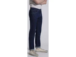 Feuervogl Gerade Jeans Finn Mid Waist Dunkelblau/Blau/Hellblau