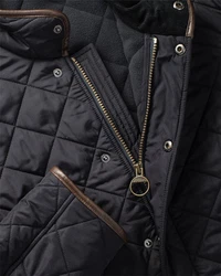 Barbour Jacke Powell Dunkelblau/Schwarz/Dunkelgrün/Hellblau/Bordeaux
