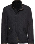 Barbour Jacke Powell Dunkelblau/Schwarz/Dunkelgrün/Hellblau/Bordeaux