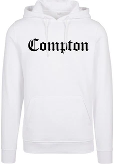 Mister Tee Hoodie Compton Hoody Weiß/Dunkelrot/Dunkelblau