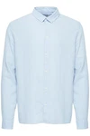 !Solid Langarmhemd SDEnea Hellblau/Blau
