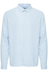 !Solid Langarmhemd SDEnea Hellblau/Blau
