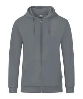 Jako Sweatjacke Organic Kapuzenjacke Hellgrau/Grau/Dunkelgrau