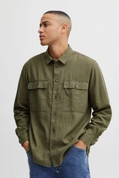 !Solid Langarmhemd SDAllan Overshirt (21107619) 21107619