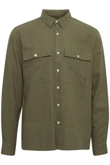 !Solid Langarmhemd SDAllan Overshirt (21107619)