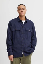 !Solid Langarmhemd SDAllan Overshirt (21107619) 21107619
