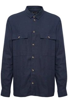 !Solid Langarmhemd SDAllan Overshirt (21107619) 21107619